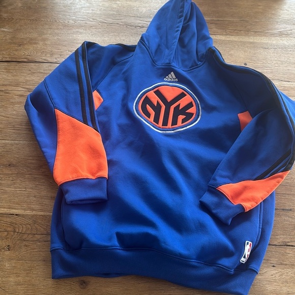 Adidas NEW YORK KNICKS Hoodie XLarge - Picture 1 of 5